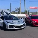 Corvette ZR1 Outperforms Ferrari 296 GTB in Drag Race Showdown