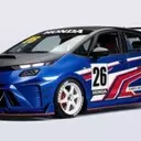 Honda Unveils Aggressive Fit Race Car for Chinese Market