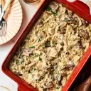 Chicken Marsala Orzo Bake: A Hearty and Healthy Casserole