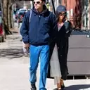 Harry Styles and Zoë Kravitz Showcase Complementary Spring Styles in NYC