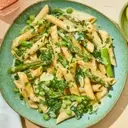 Effortless One-Pan Lemon Boursin Pasta with Spring Vegetables