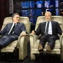 Jon Stewart Gifts Stephen Colbert on "The Late Show's" Farewell Week