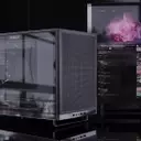 Gigabyte Introduces PC Case with Built-in 16-inch LCD Display at Computex
