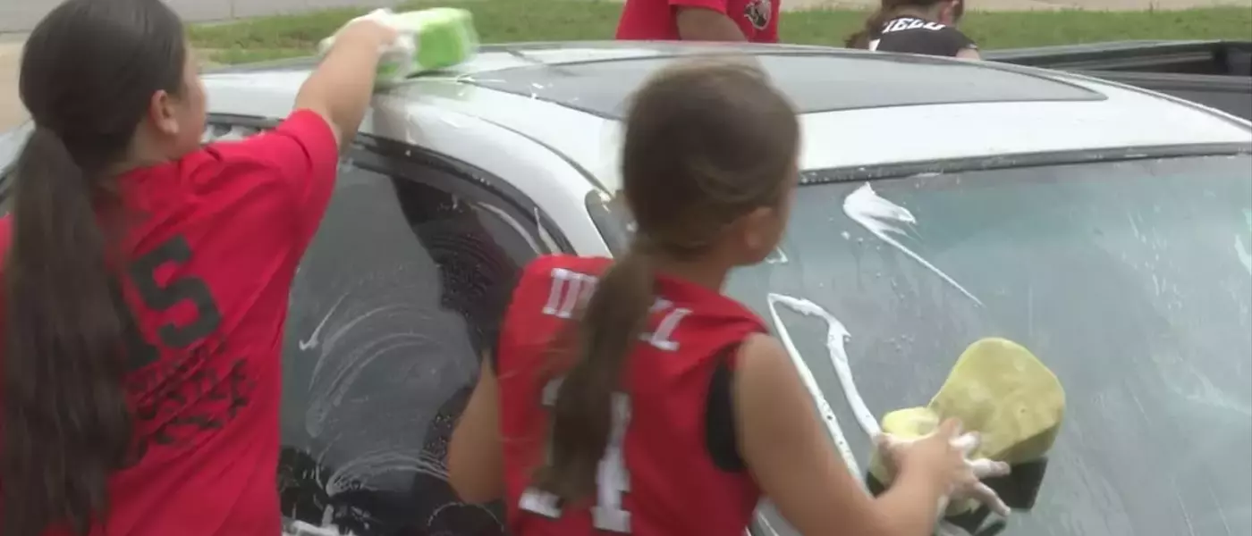 Young Softball Team Fundraises for Championship Tournament