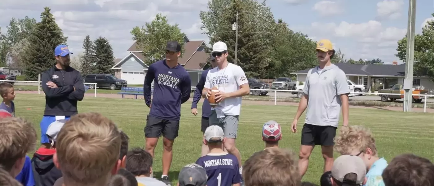 Montana State Stars Inspire Youth at Fairfield Football Camp Through NIL Partnership