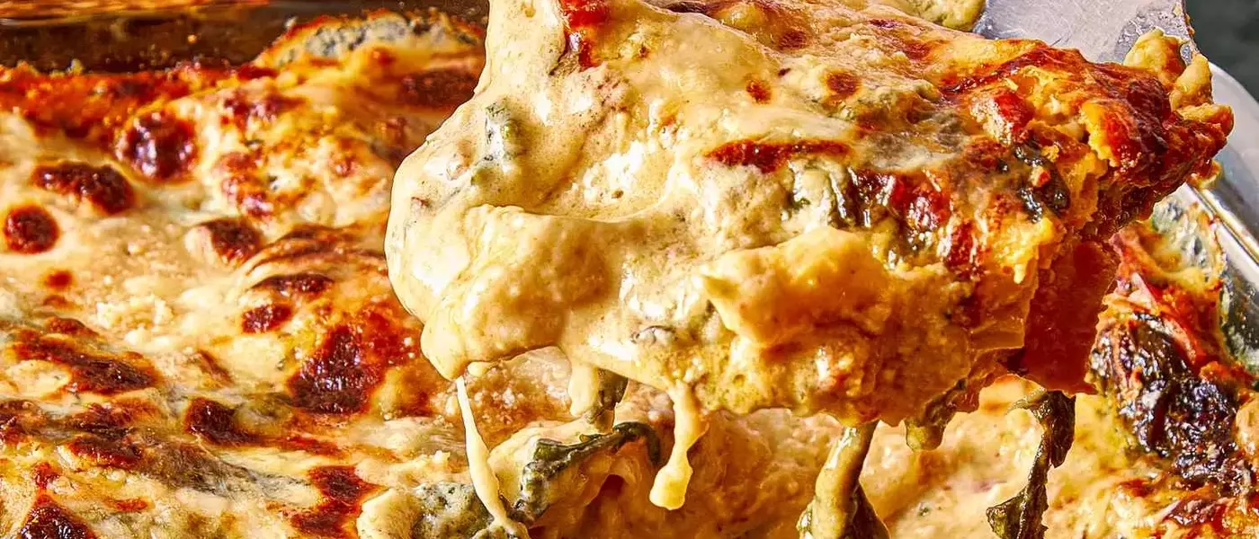 Autumnal Pumpkin Lasagna with Sage and Fontina Béchamel