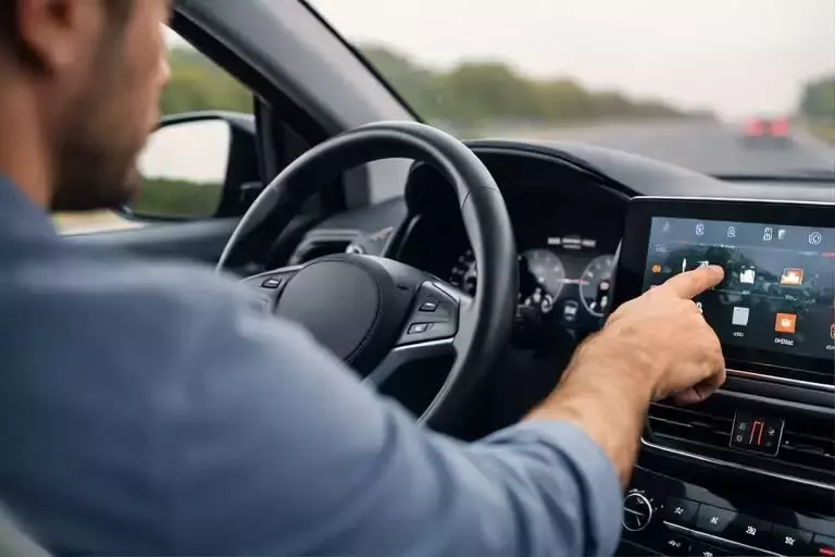 New Research Reveals Touchscreens Impair Driver Performance Significantly