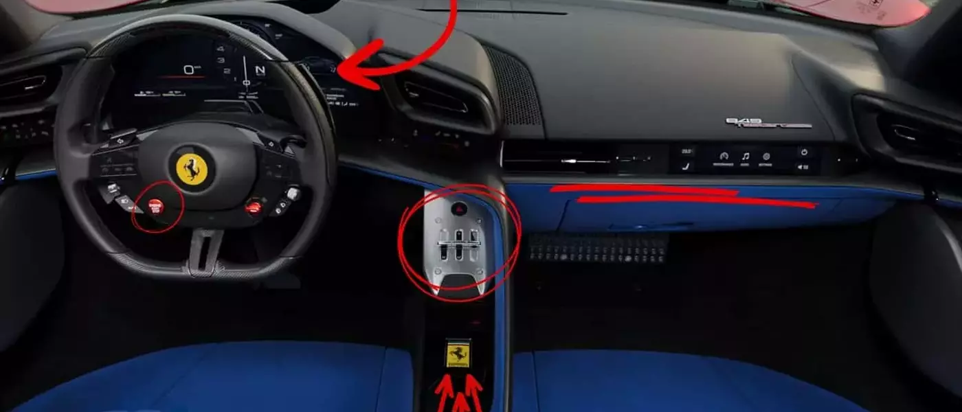 A Deep Dive into the Ferrari 849 Testarossa's Exquisite Cabin Design