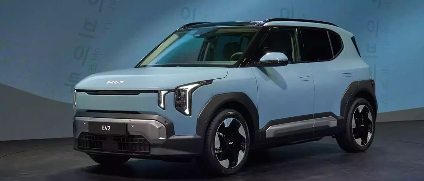 Kia Introduces EV2: A Boxy, Quirky EV with GT-Line Trim