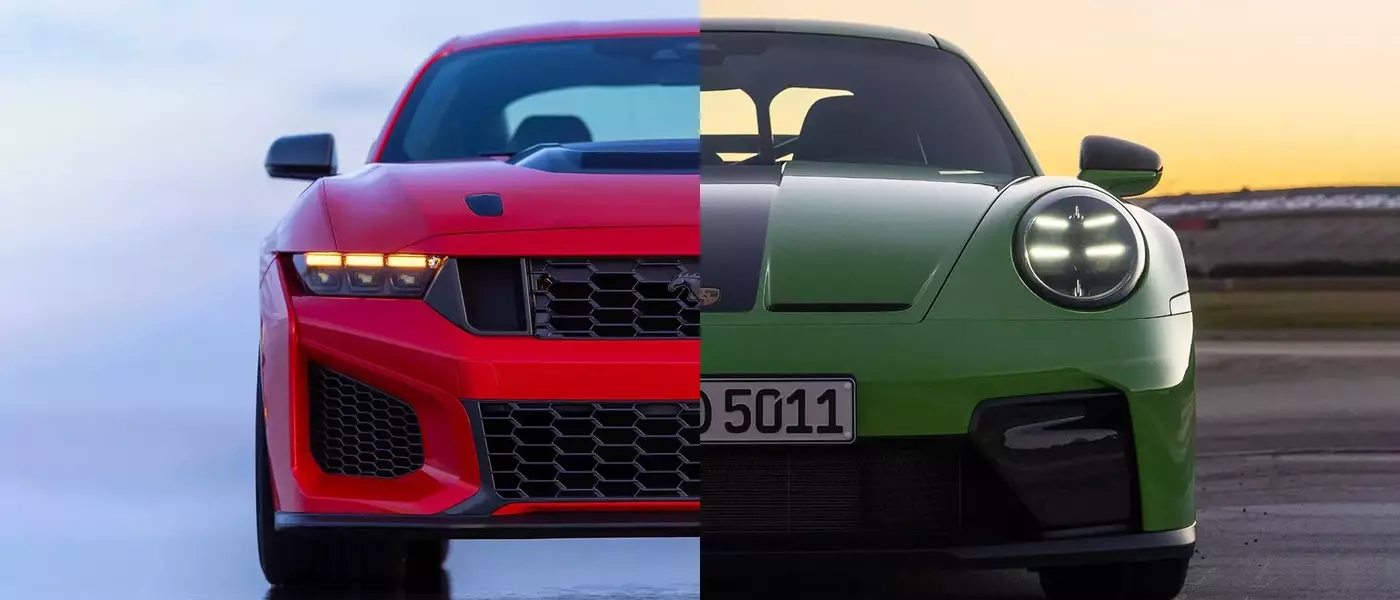 Mustang Dark Horse SC vs. Porsche 911 GT3: A Head-to-Head Comparison