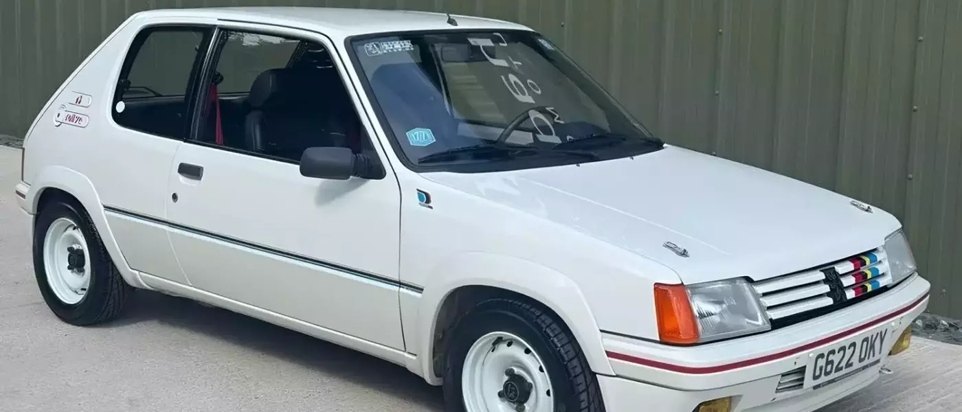 Rare Peugeot 205 Rallye Sold for a Bargain Price