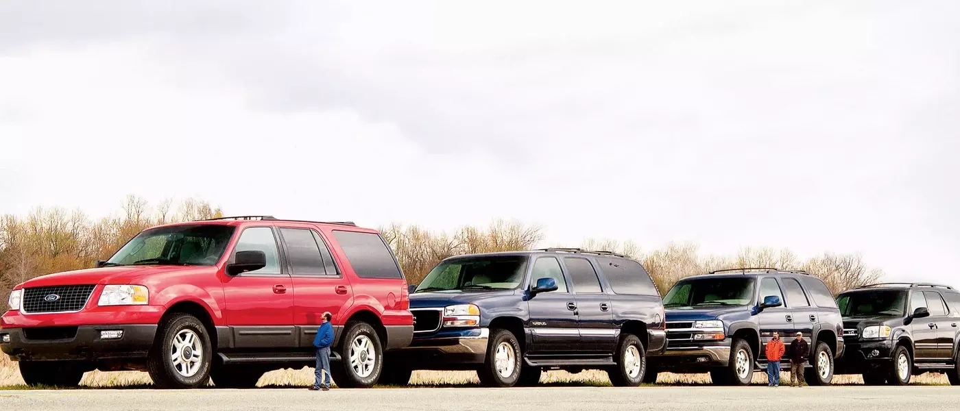 2003 Full-Size SUV Comparison: Four Contenders