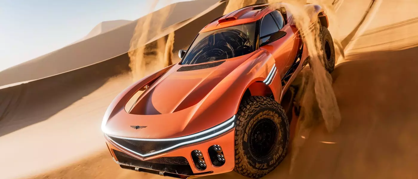 Genesis X Scorpio Off-Roader: Exclusive Middle East Desert Dominator
