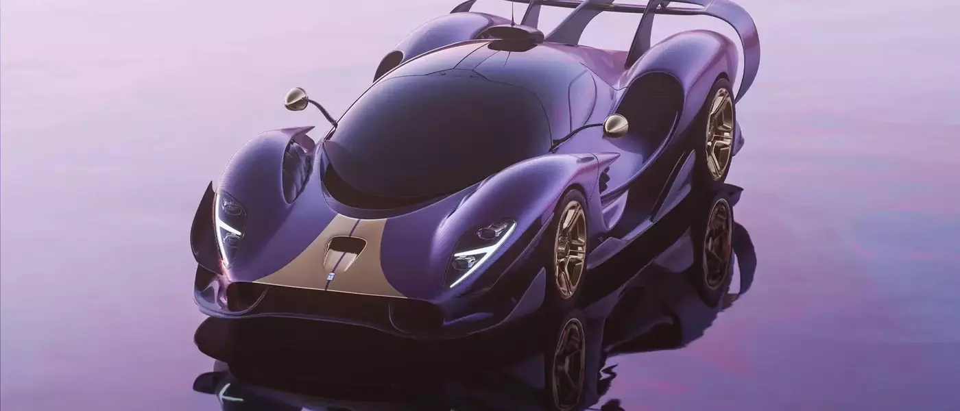De Tomaso P900's Alien-Inspired V12 Engine and Exclusive Track Design