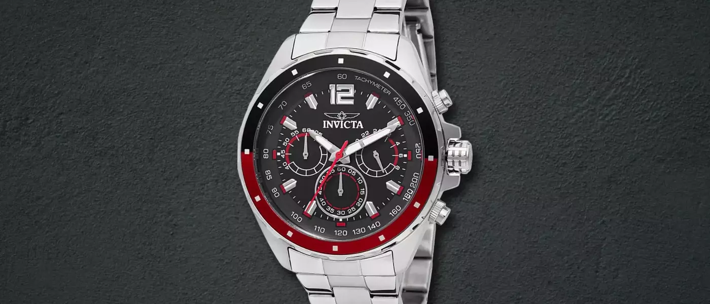 Invicta's Elegant Speedway Watch: A Fusion of Sport and Style