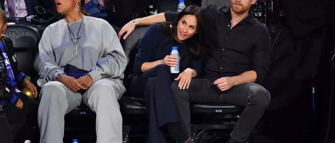 Meghan and Harry's Courtside Style at NBA All-Star Game