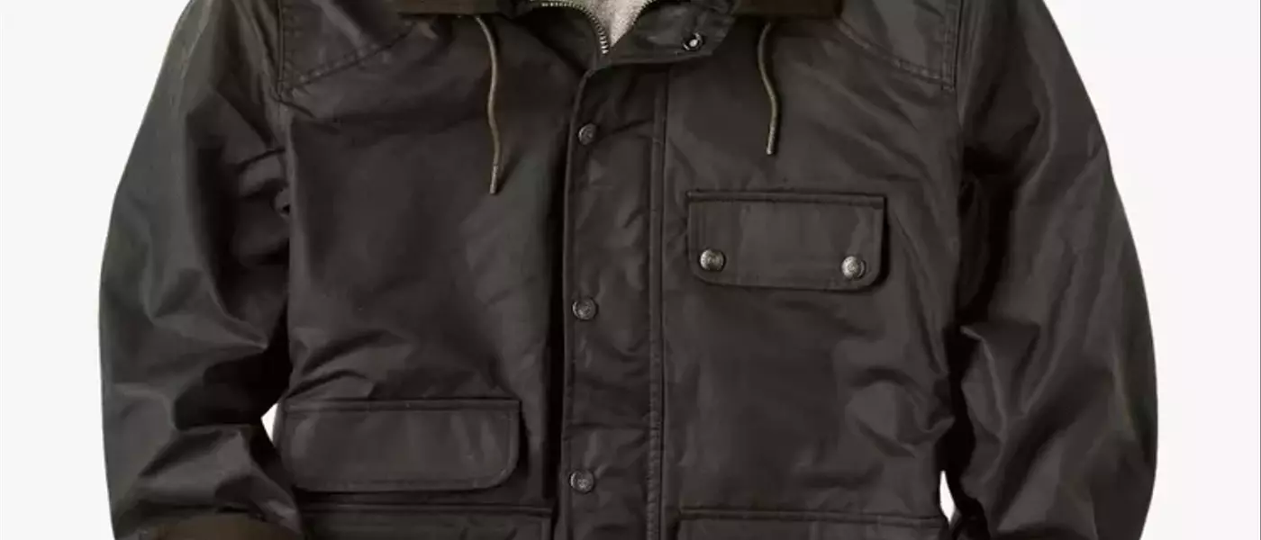 Score the Flint and Tinder Flannel-Lined Waxed Canvas Hudson Jacket for 40% Off