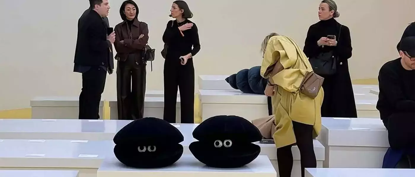 Loewe's Whimsical Front Row: When Plushies Take Center Stage at Fashion Week