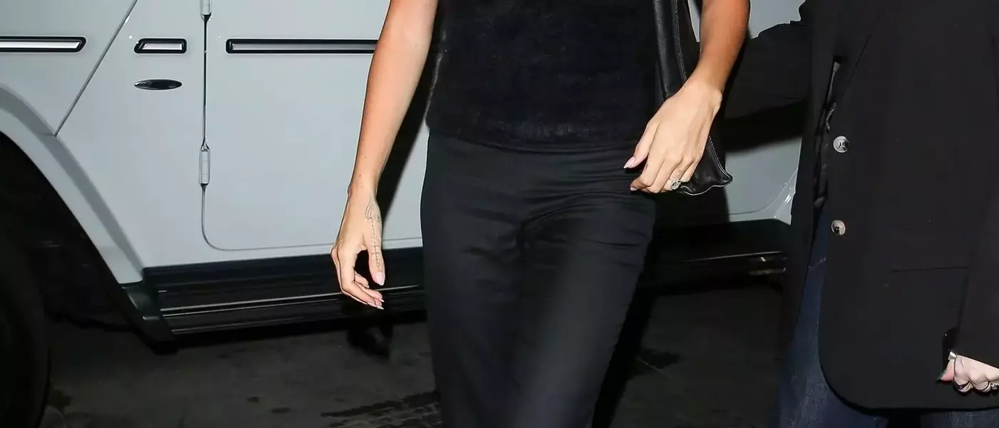 Hailey Bieber's Unconventional Church Attire