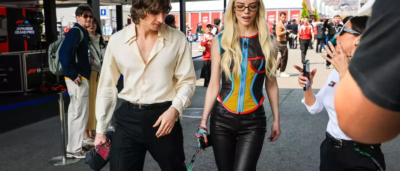 Anya Taylor-Joy's Bold Style Statement at the Japanese Grand Prix