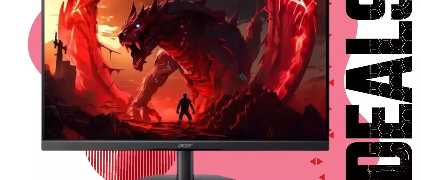 Affordable Acer 1080p Monitor Enhances Dual Gaming Setups at Just $90