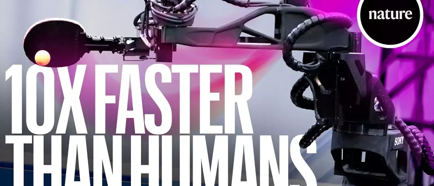 Sony's Robot Arm Masters Table Tennis