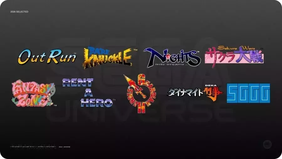 Sega Launches 'Sega Universe' to Revive Classic Franchises