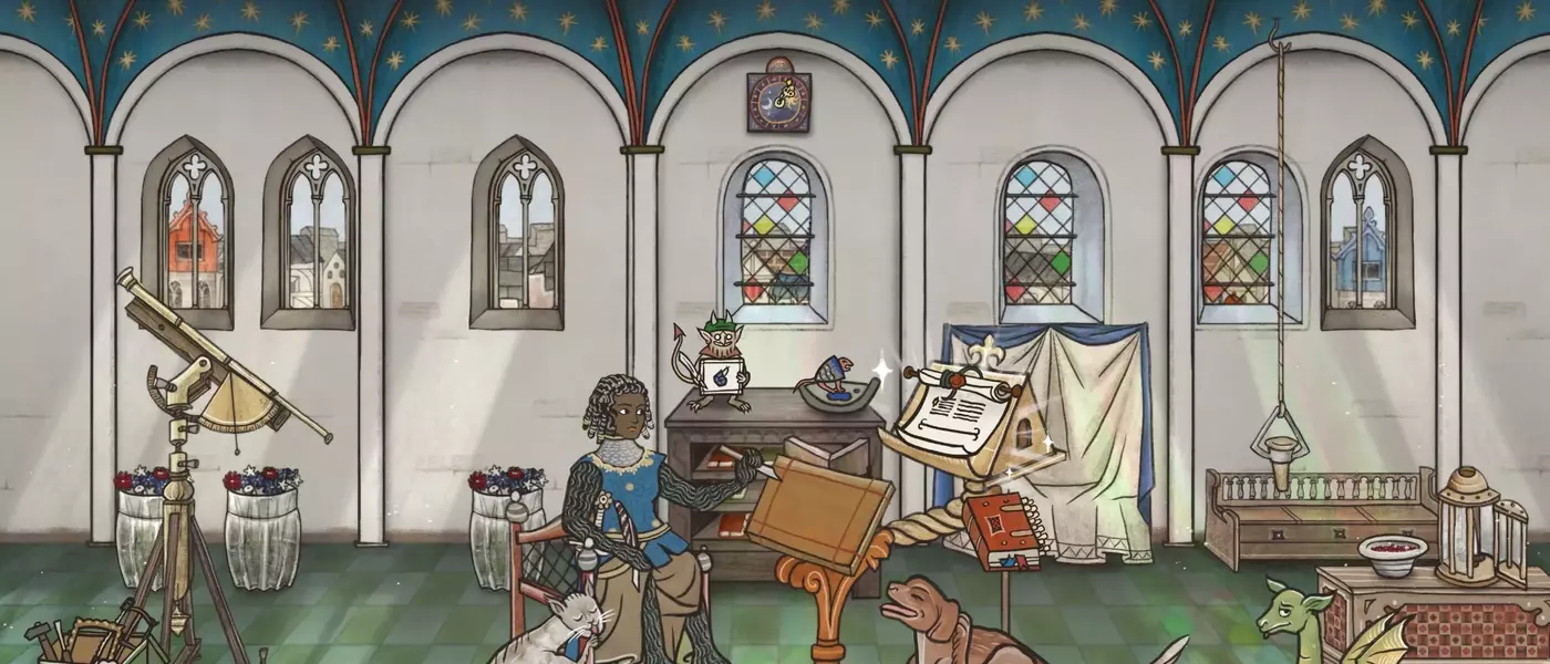 Scriptorium: A Whimsical Journey into Medieval Art Creation