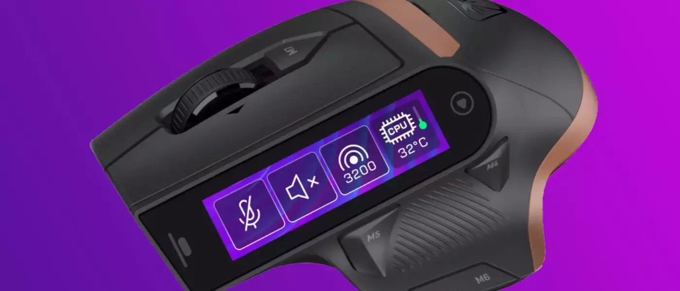 Turtle Beach's Bold New Gaming Mouse Features an Integrated Touchscreen, Sparking Debate Among Gamers