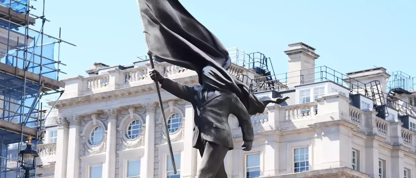 Banksy's New Political Sculpture in London