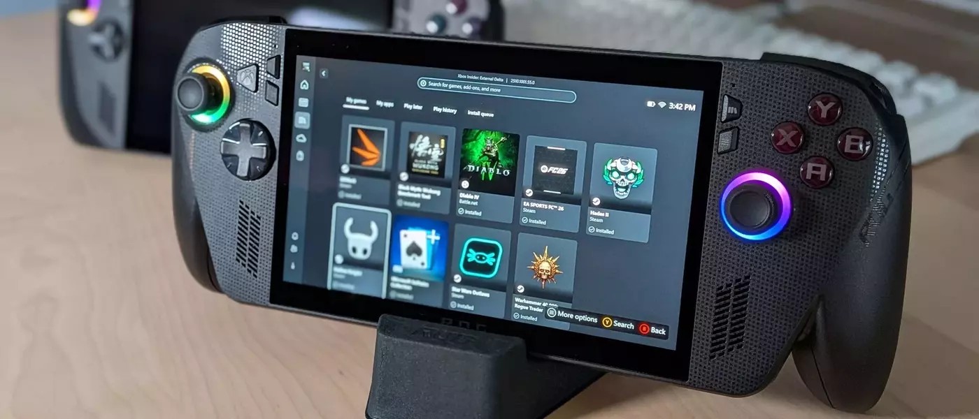 ROG Ally X Enhances Handheld Gaming with NPU-Powered Auto SR Upscaling for Docked Play