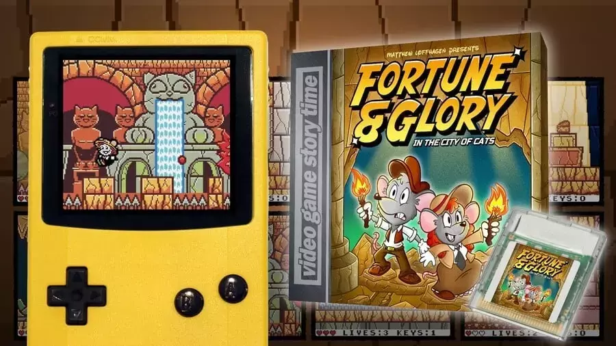 Retro Charm: New Game Boy Color Title Captures Classic Adventure Spirit