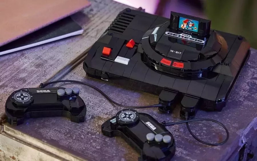 LEGO and SEGA Unveil Detailed Genesis Console Building Set