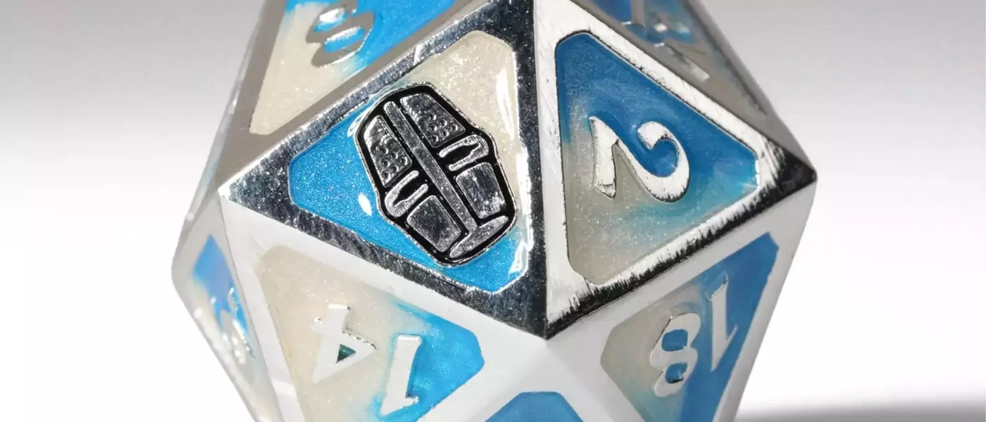 Esoteric Ebb-Themed Dice from Die Hard Dice