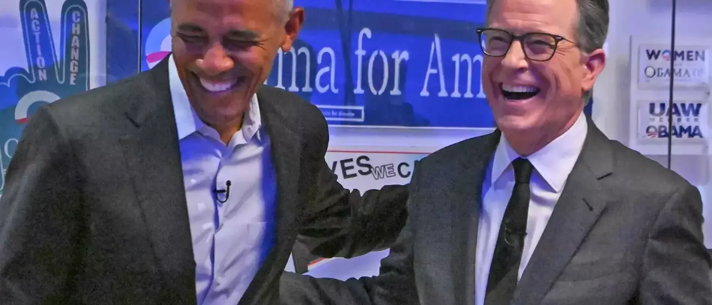 Obama's Farewell Appearance on 'The Late Show With Stephen Colbert'