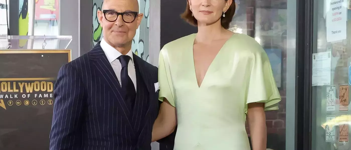 Stanley Tucci reflects on his marriage to Felicity Blunt, bridging a 21-year age difference