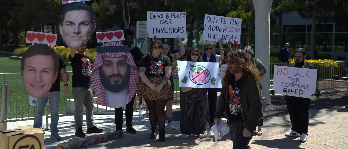 Gamers Protest Saudi Acquisition of Electronic Arts