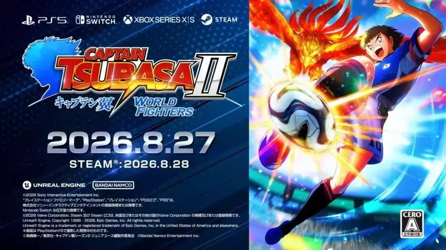 Captain Tsubasa 2: World Fighters Launching on Switch in August 2026