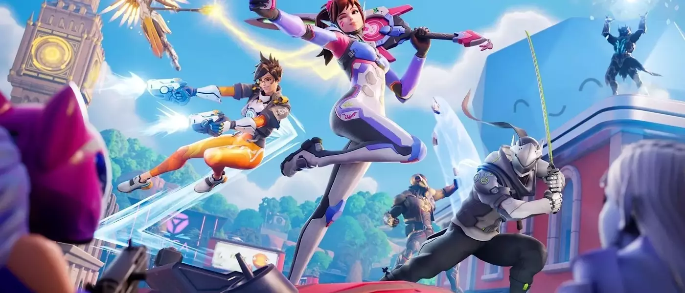 Overwatch Heroes Join Fortnite Island