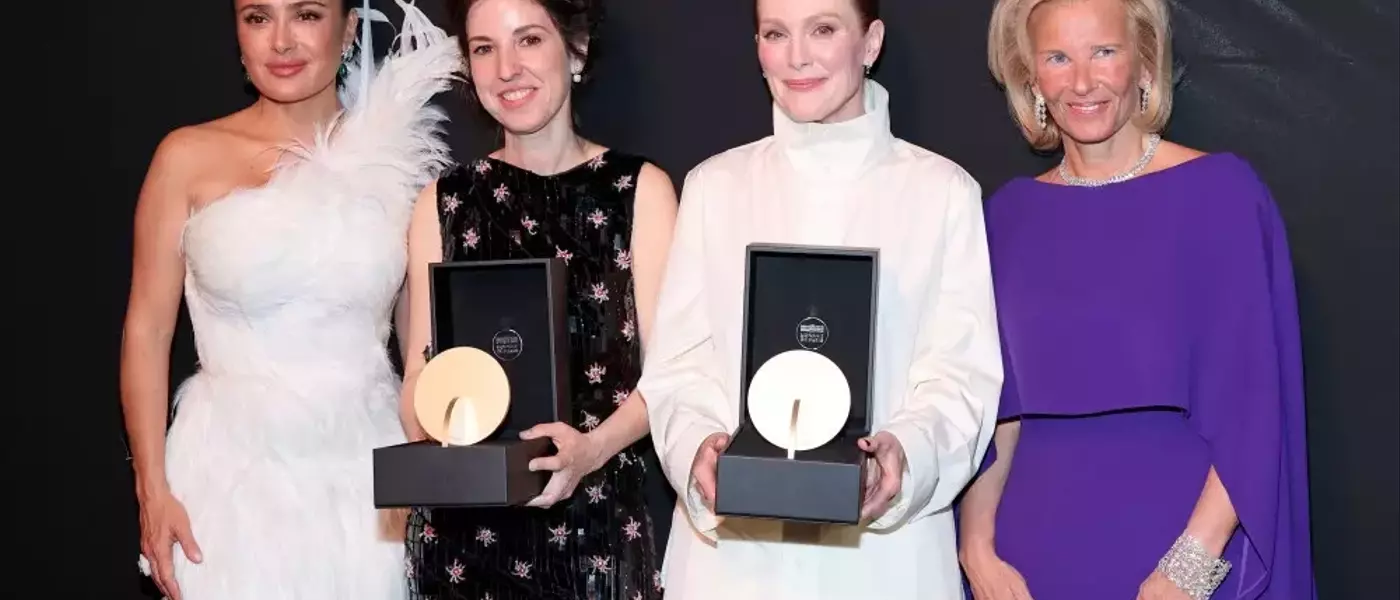 Julianne Moore Advocates for Female-Centric Narratives at Kering Women in Motion Awards