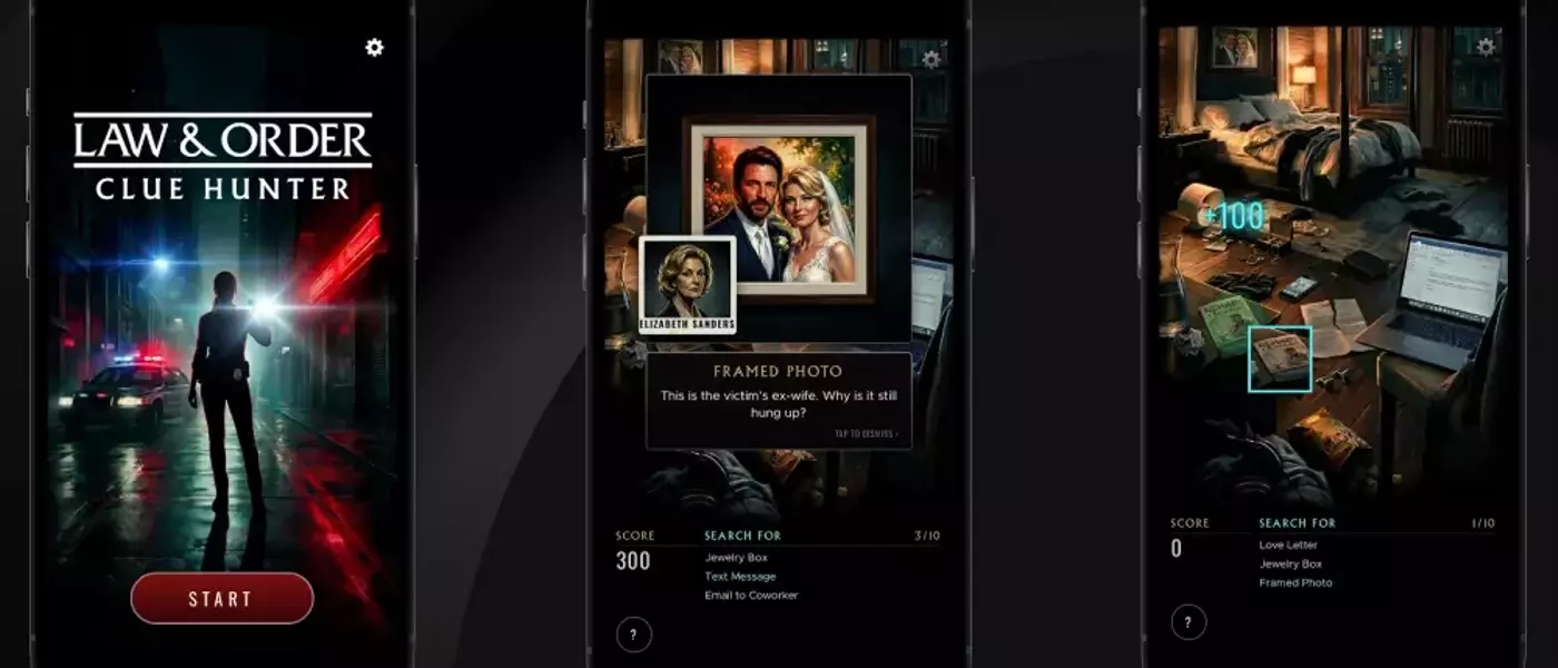 NBCUniversal Unveils 'Law and Order: Clue Hunter' Mobile Game Developed by AI-Powered Wolf Games