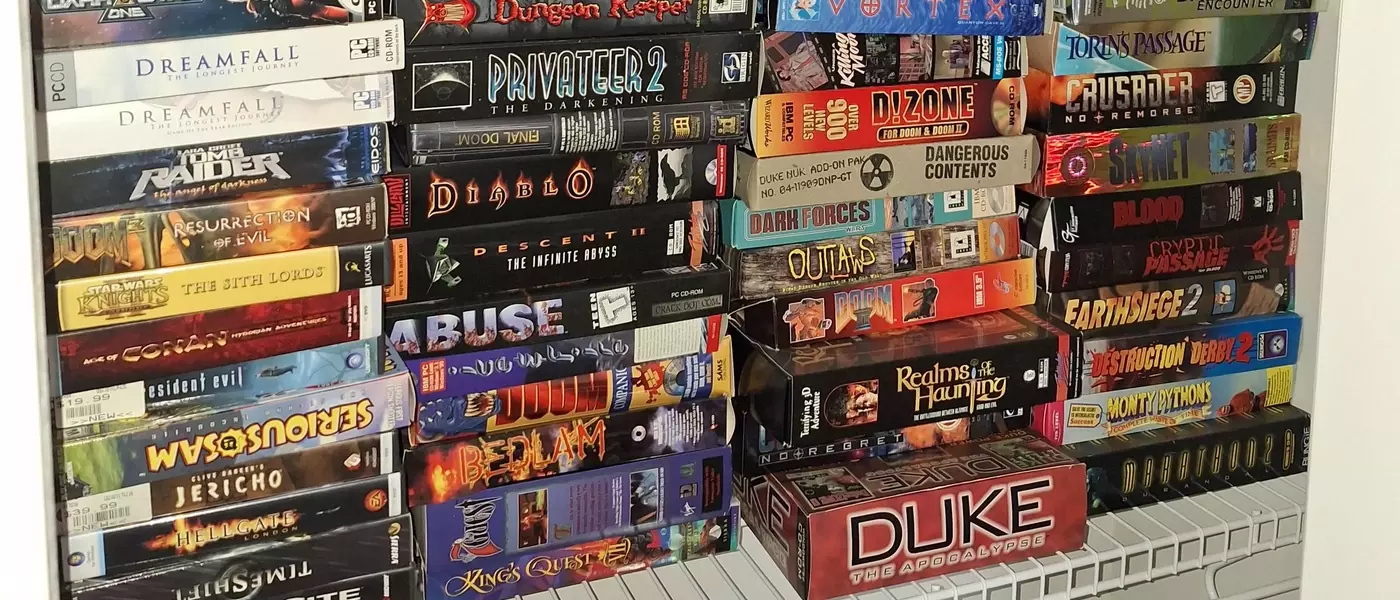 A Nostalgic Trove: Rediscovering 90s PC Gaming Through a Father's Collection