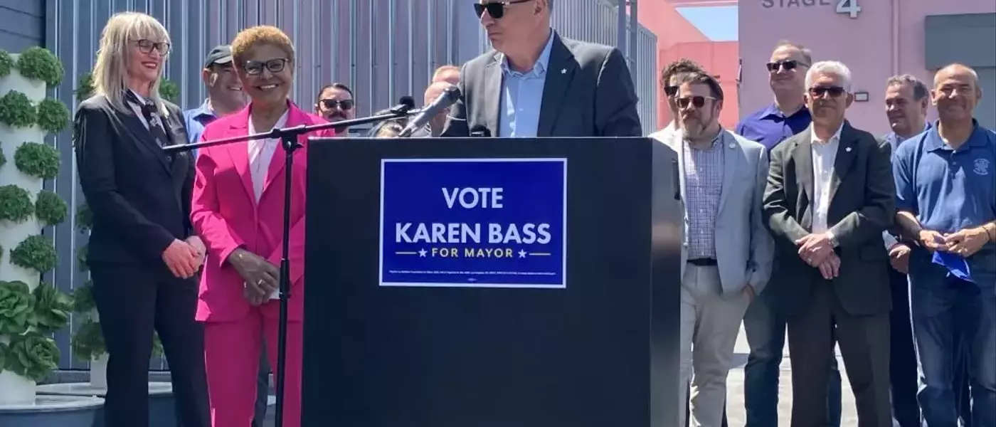 L.A. Mayor Karen Bass Dismisses Reality Star Spencer Pratt's Political Challenge