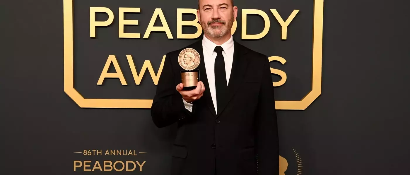 Jimmy Kimmel Honored at Peabody Awards, Reflects on Political Comedy