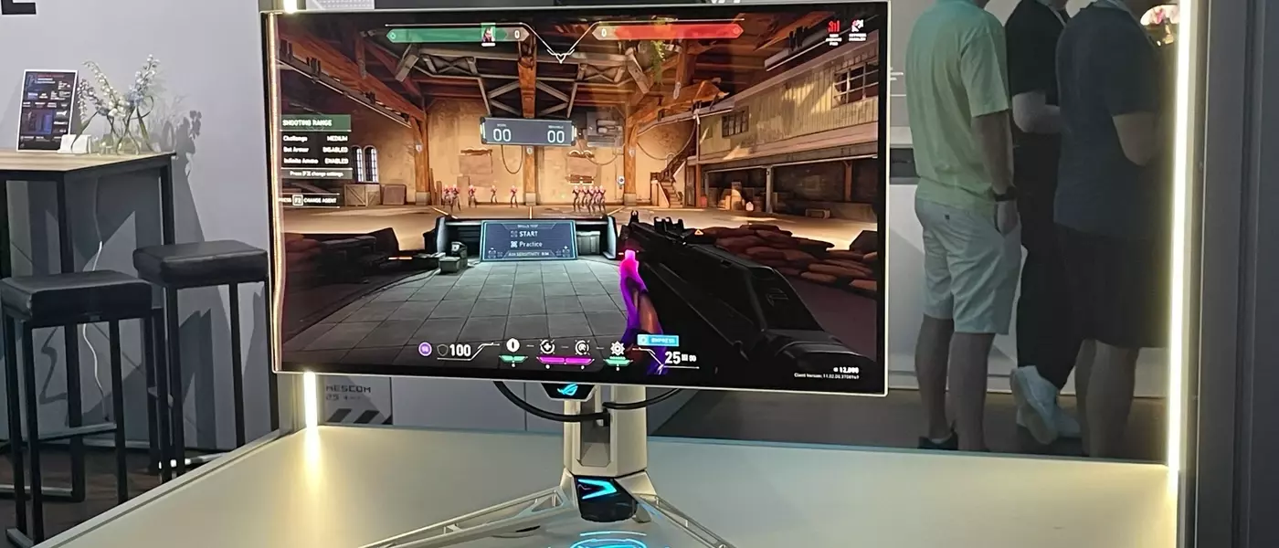 Asus ROG Unveils World's First 540 Hz Esports OLED Monitor