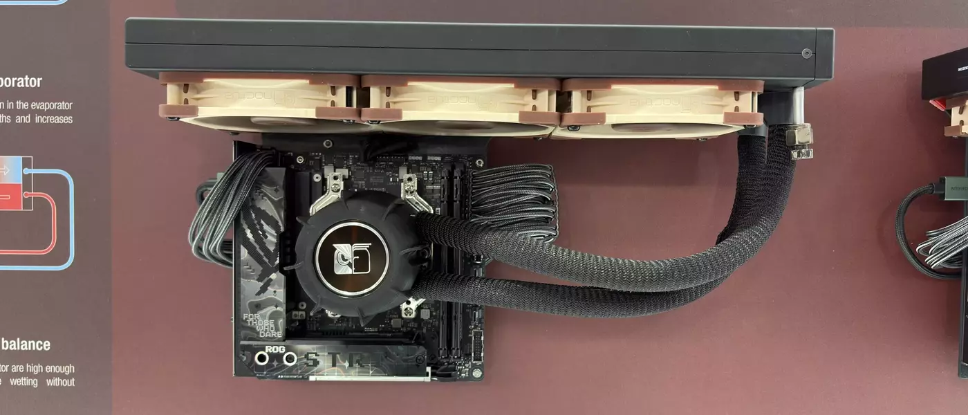 Noctua's Advanced Pumpless Liquid Cooler Achieves Parity with Traditional AIOs