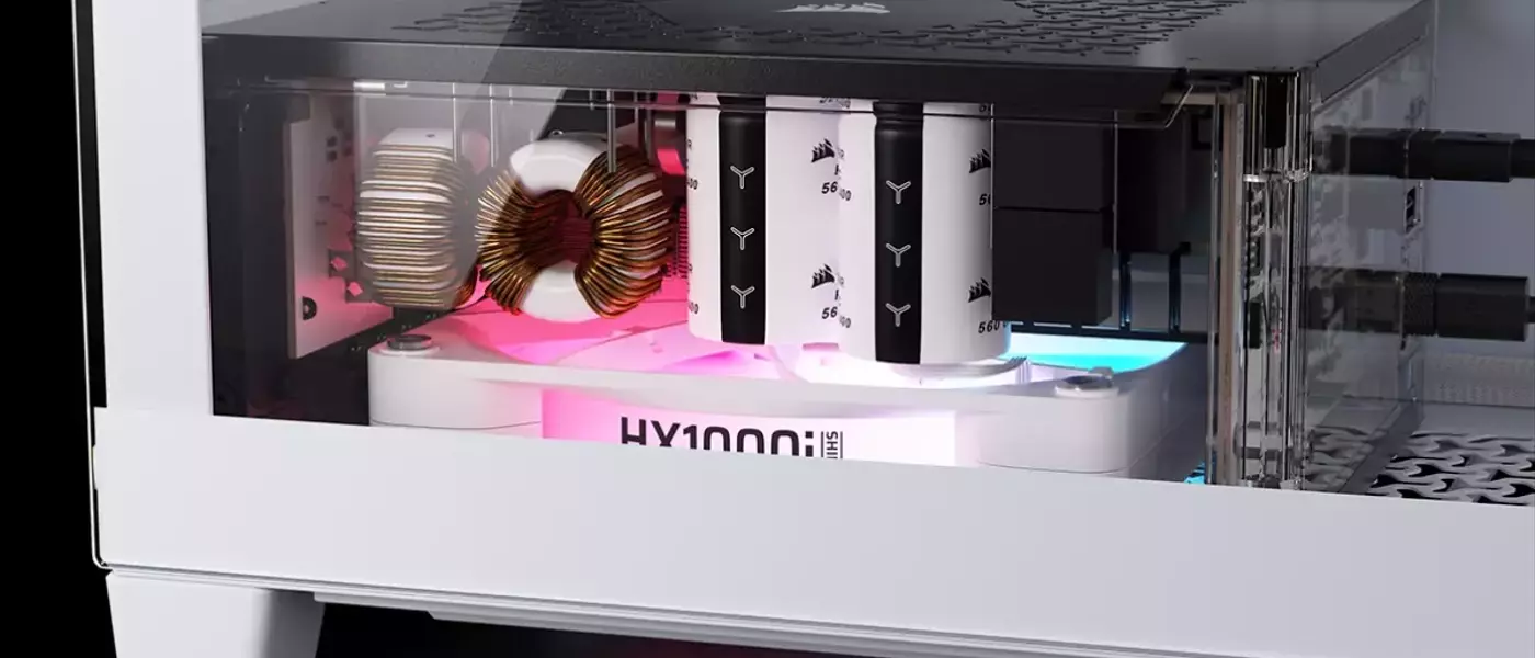 Corsair's Latest PC Innovations: A Transparent Power Supply and a Military-Inspired Case