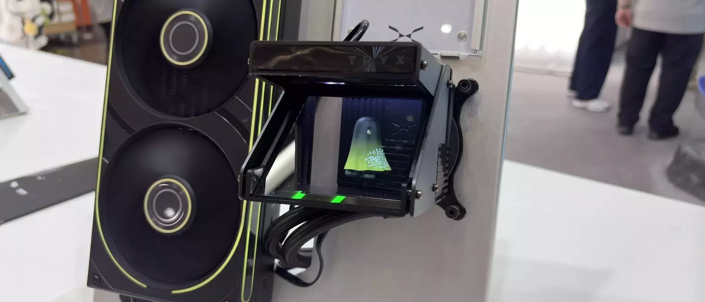 Tryx Unveils Revolutionary Holographic Liquid Cooler at Computex 2026