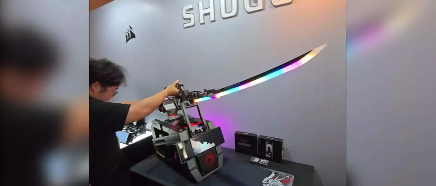 Corsair's Cyberpunk Samurai PC: A Highlight from Computex