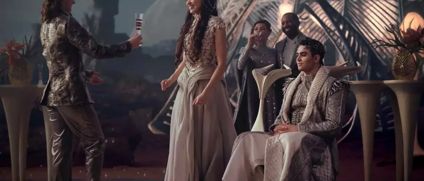 Star Trek: Starfleet Academy's Wedding Attire Draws Inspiration from Alexander McQueen and Marine Structures